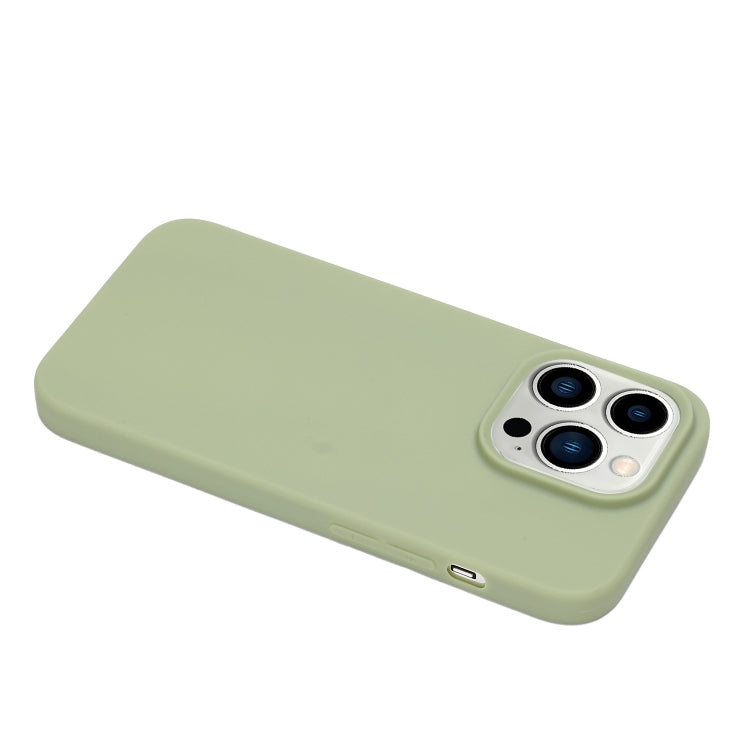 Solid Color Frosted Silicone Phone Case, For iPhone 14 Pro, For iPhone 14 Pro Max