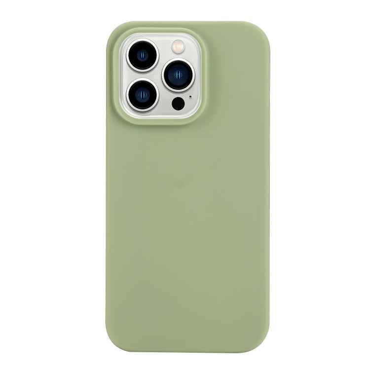 Solid Color Frosted Silicone Phone Case, For iPhone 14 Pro Max