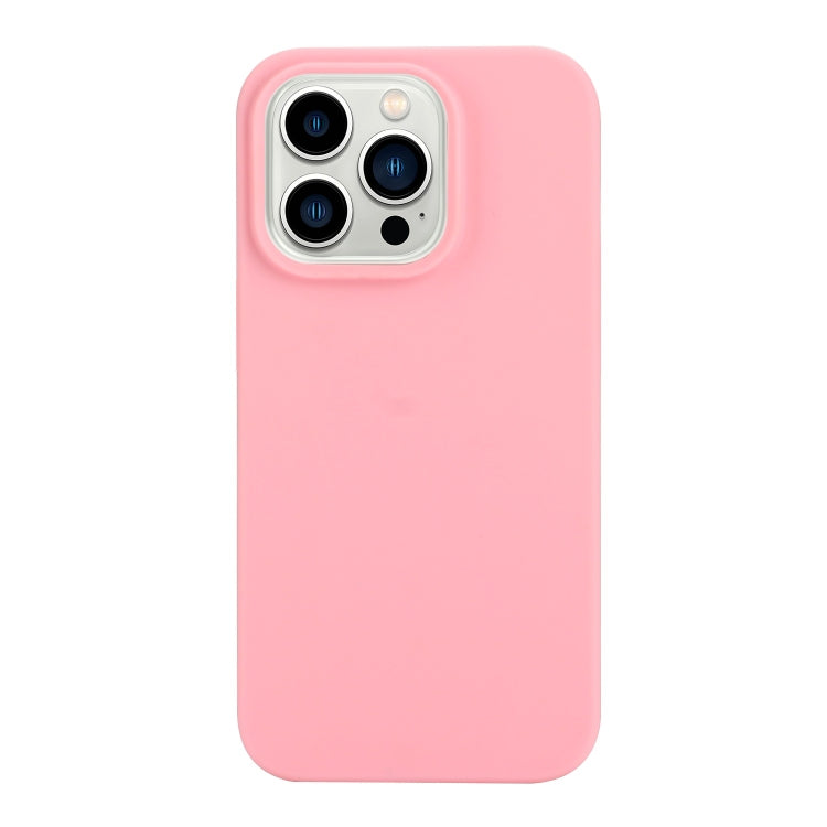 Solid Color Frosted Silicone Phone Case, For iPhone 14 Pro Max