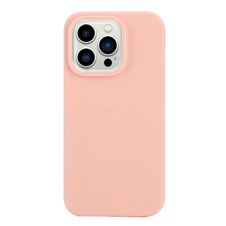 Solid Color Frosted Silicone Phone Case, For iPhone 14 Pro Max