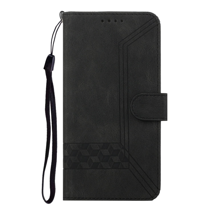 Cubic Skin Feel Flip Leather Phone Case