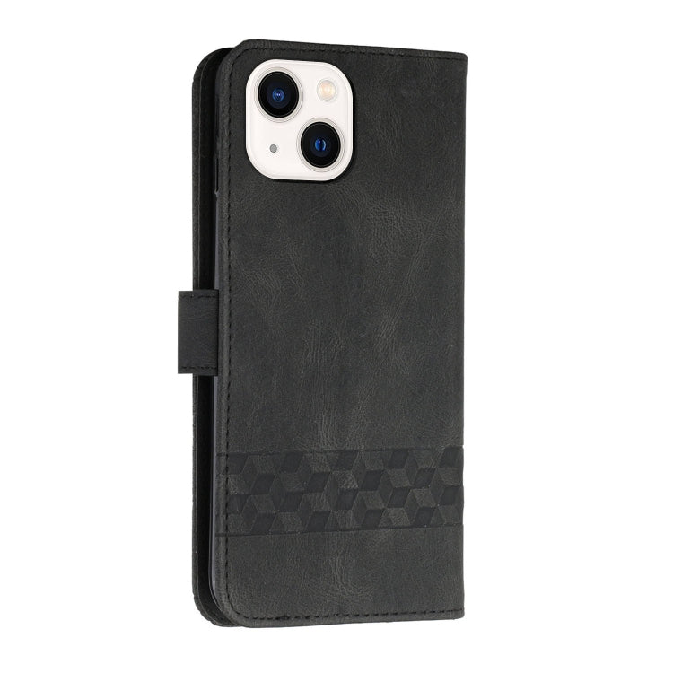 Cubic Skin Feel Flip Leather Phone Case