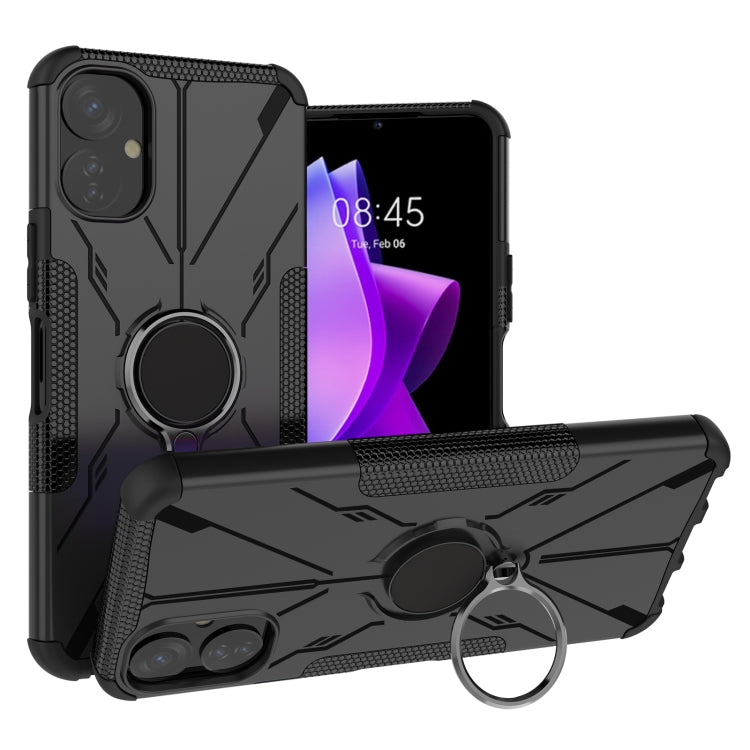 Armor Bear Shockproof PC + TPU Phone Case with Ring, For Tecno Spark 9T, For iPhone 14 Plus
