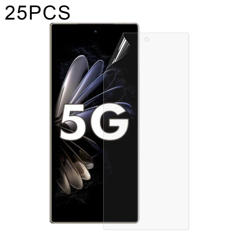 25pcs Full Screen Protector Explosion-proof Front Screen Hydrogel Film