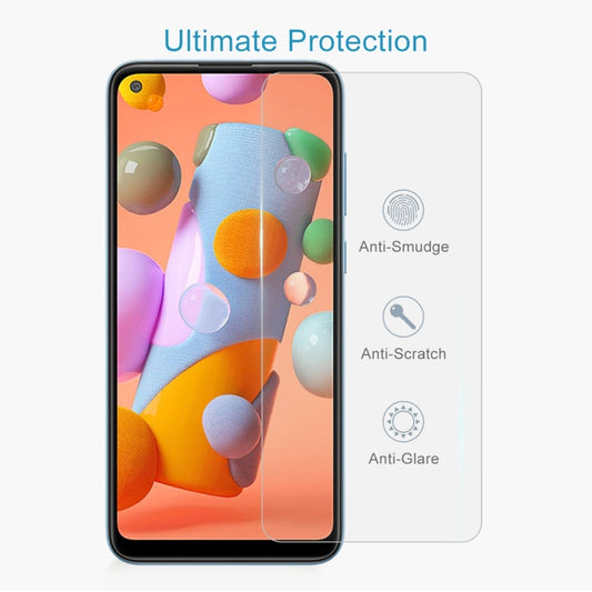 Crystal clear 9H hardness glass protector maintains touch sensitivity responsiveness