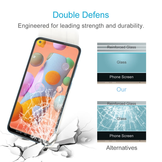 2.5D rounded edge design fits Galaxy F55 M55 M54 A71 A21 A11 seamlessly