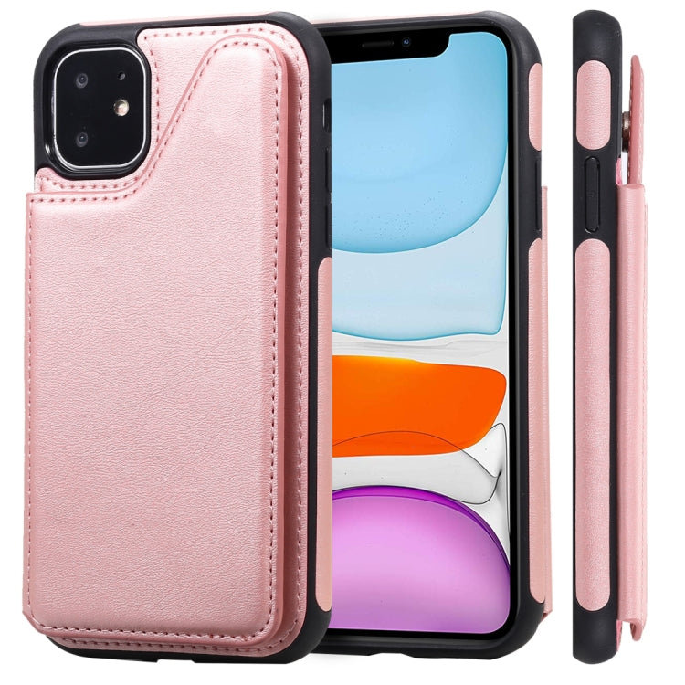 Shockproof Calf Texture Protective Case with Holder & Card Slots & Frame, For iPhone 11, For iPhone 11 Pro, For iPhone 11 Pro Max, For iPhone X