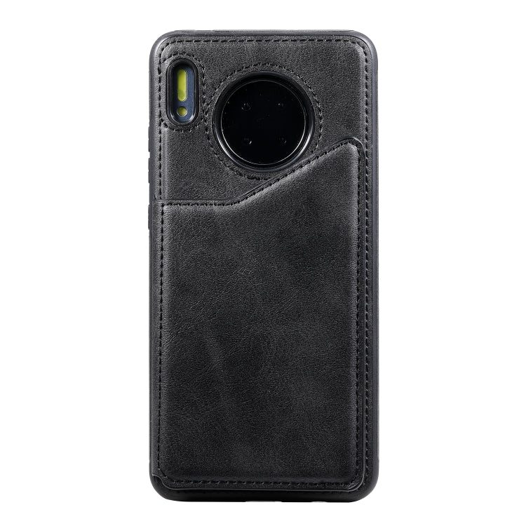 Shockproof Calf Texture Protective Case with Holder & Card Slots & Frame, For Huawei Mate 30, For Huawei Mate 30 Pro