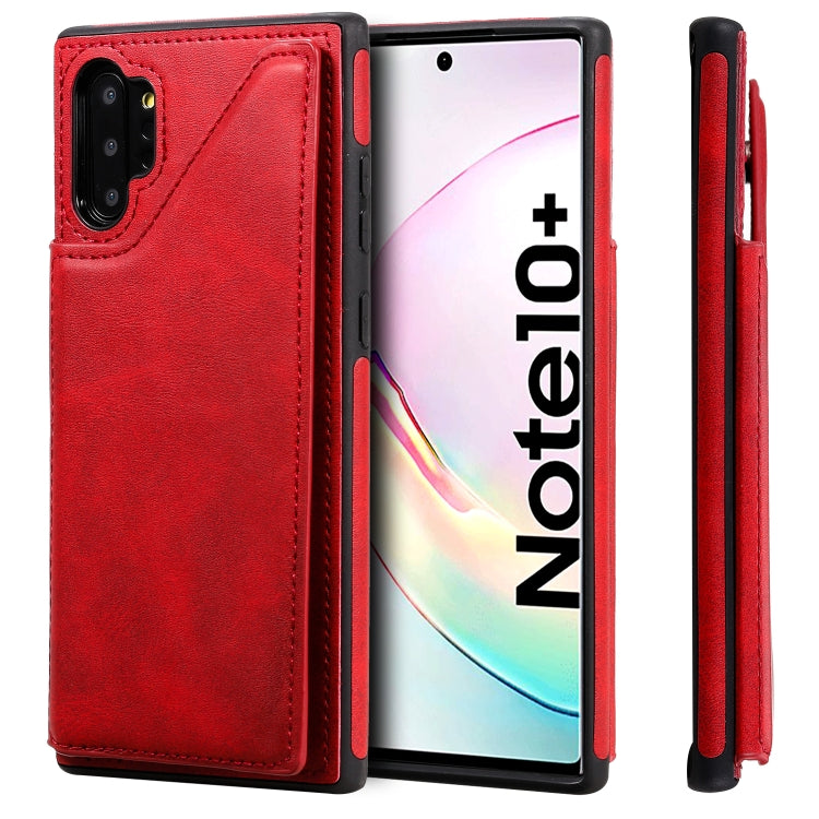E-Comfort Calf Texture Protective Case with Card Slots for Samsung Galaxy S9 S10