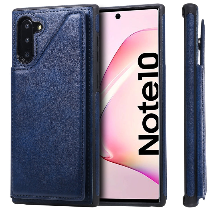 E-Comfort Calf Texture Protective Case with Card Slots for Samsung Galaxy S9 S10