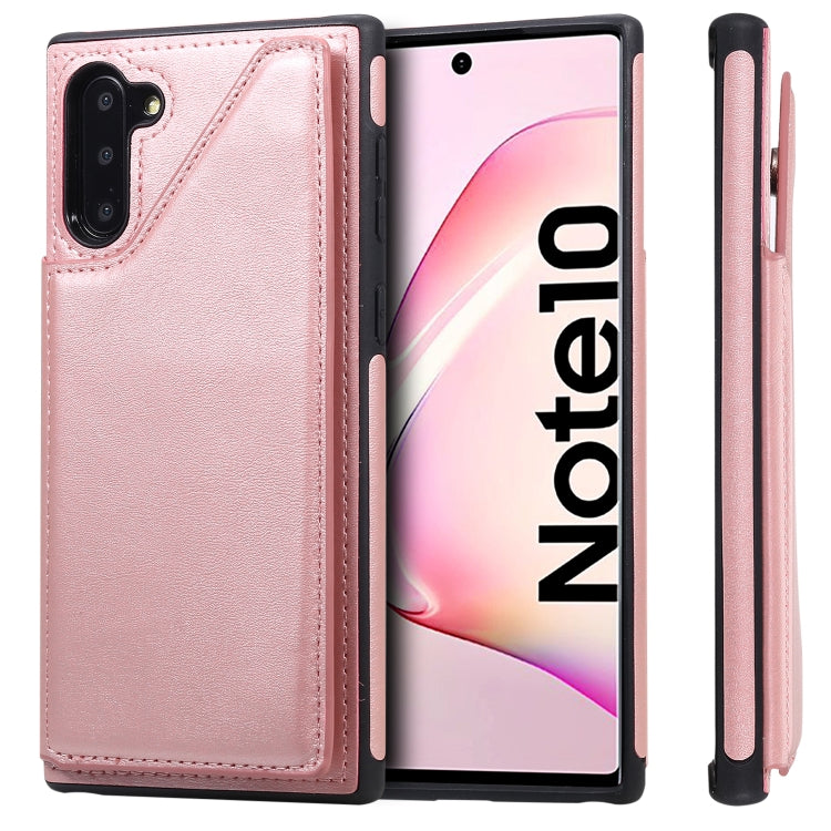 E-Comfort Calf Texture Protective Case with Card Slots for Samsung Galaxy S9 S10