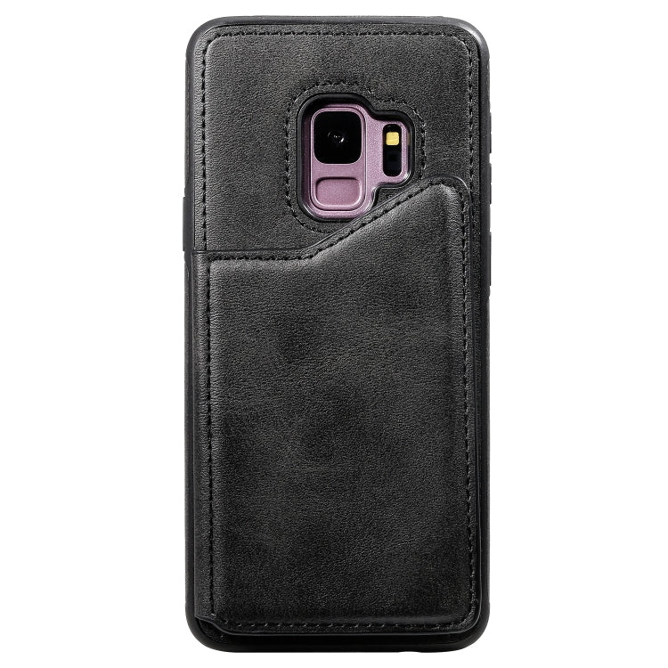E-Comfort Calf Texture Protective Case with Card Slots for Samsung Galaxy S9 S10