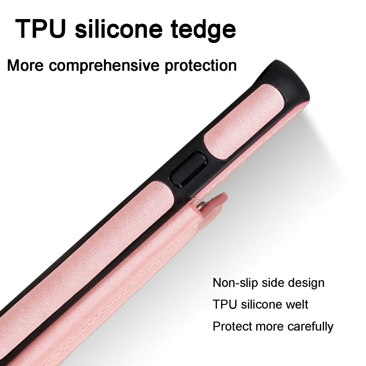E-Comfort Calf Texture Protective Case with Card Slots for Samsung Galaxy S9 S10