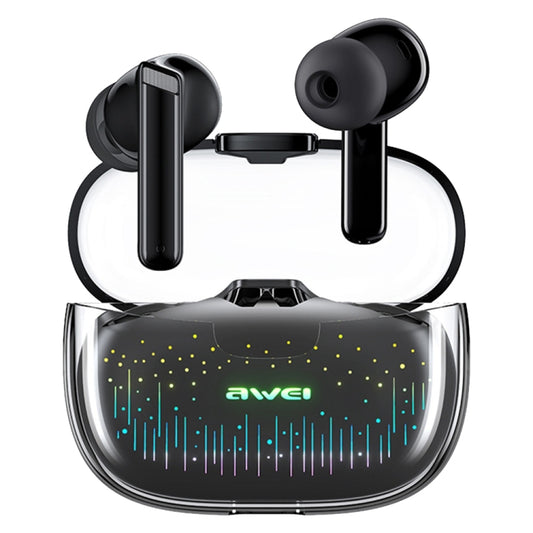awei T52 Pro True Wireless Gaming Bluetooth Earbuds Starry Pattern front view