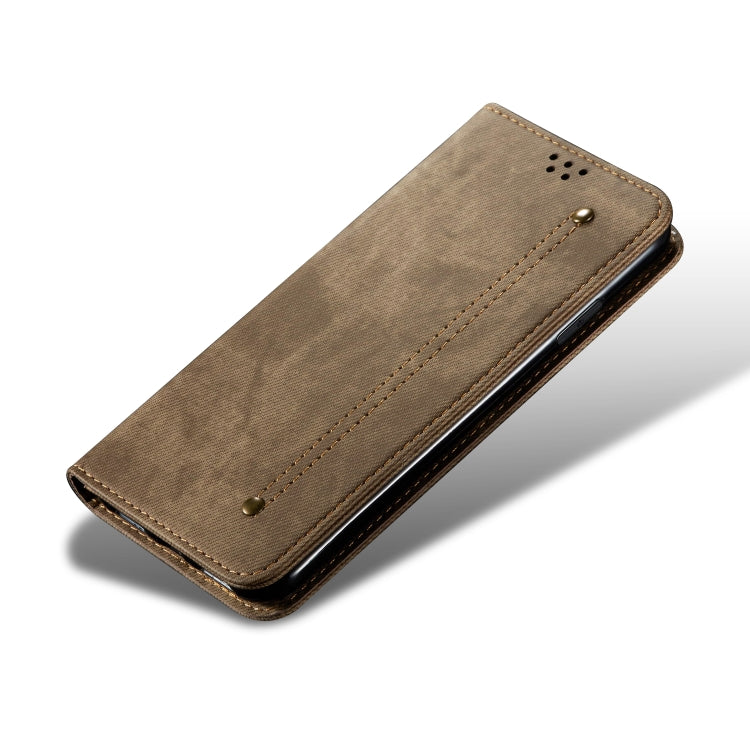 Denim Texture Casual Style Horizontal Flip Leather Case with Holder & Card Slots & Wallet, For Vivo IQOO 3