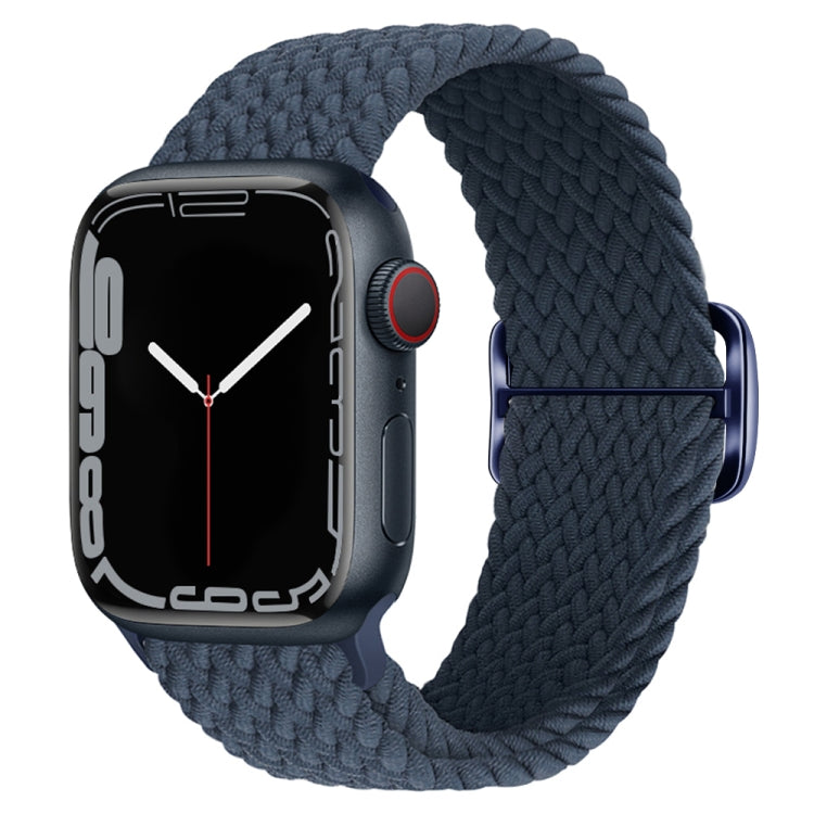 Buckle Nylon Braided Watch Band, For Apple Watch Series 8&7 41mm / SE 2&6&SE&5&4 40mm / 3&2&1 38mm
