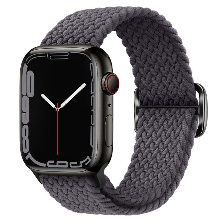 Buckle Nylon Braided Watch Band, For Apple Watch Series 8&7 41mm / SE 2&6&SE&5&4 40mm / 3&2&1 38mm