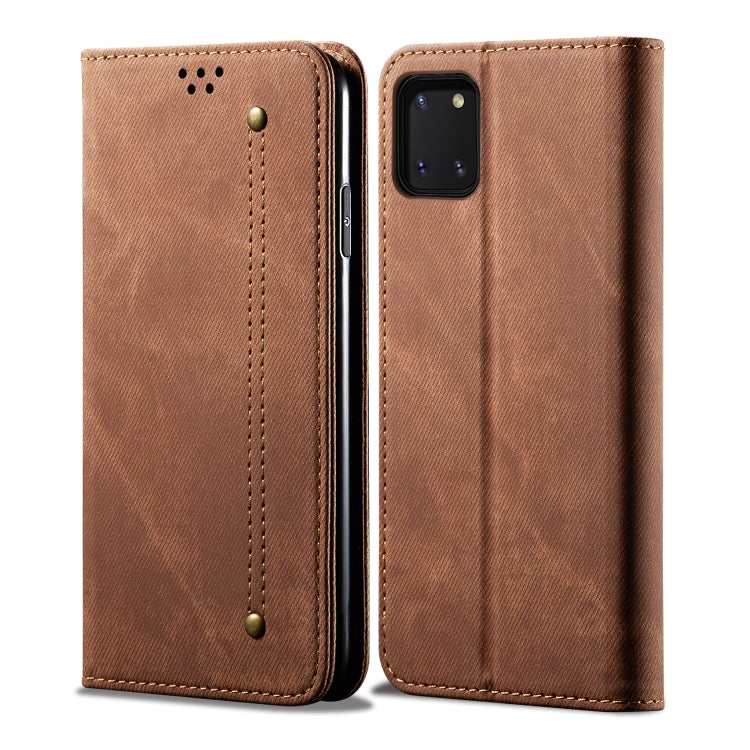 Denim Texture Casual Style Horizontal Flip Leather Case with Holder & Card Slots & Wallet, For OPPO Realme 6 Pro, For OPPO Reno 3 Pro, For Vivo S6, For Xiaomi Redmi K30 Pro / POCO F2, For Galaxy M31, For Galaxy Note10 Lite / M60s / A81