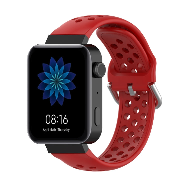 For Xiaomi Watch / Huawei Honor S1 18mm Solid Color Sport Wrist Strap Watchband