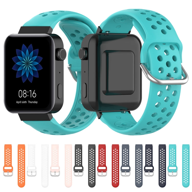 For Xiaomi Watch / Huawei Honor S1 18mm Solid Color Sport Wrist Strap Watchband