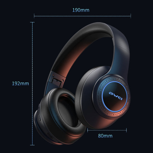 A300BL Bluetooth headphones featuring ergonomic design and intuitive touch controls
