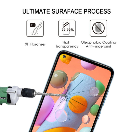 Bubble-free full glue application Galaxy A51 A41 screen protector sheet