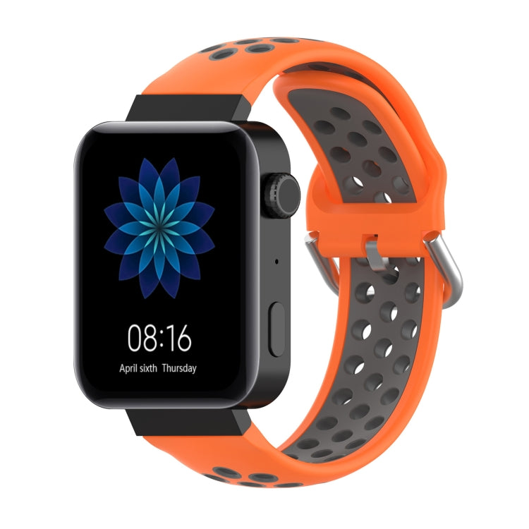 For Xiaomi Watch / Huawei Honor S1 18mm Two Color Sport Wrist Strap Watchband