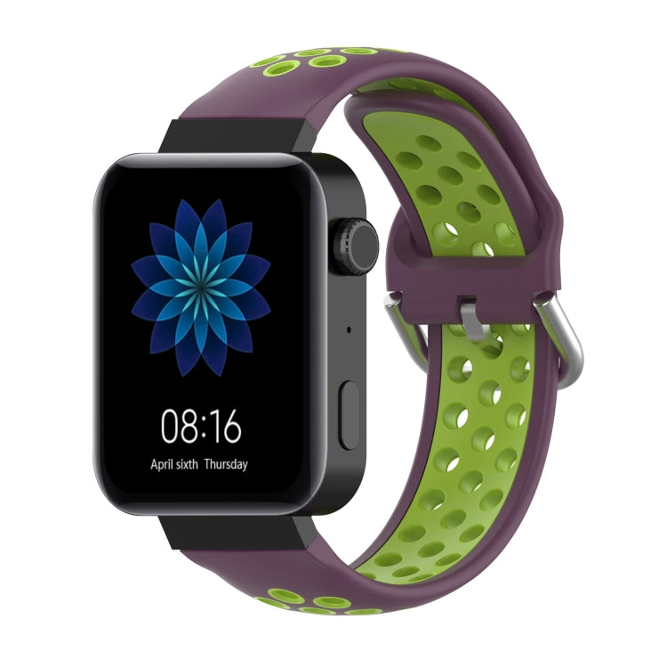 For Xiaomi Watch / Huawei Honor S1 18mm Two Color Sport Wrist Strap Watchband