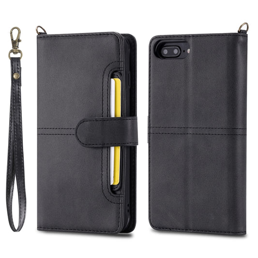 Premium leather iPhone case with magnetic closure and card slot storage