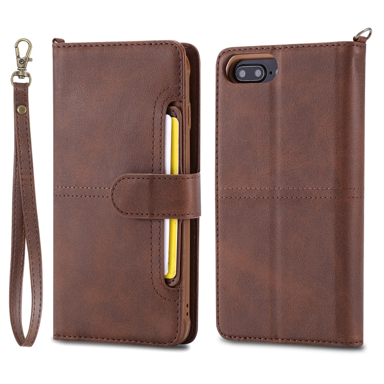 Multifunctional Detachable Magnetic Horizontal Flip Leather Case with Card Slots & Holder & Wallet & Photo Frame, For iPhone 6 Plus / 7 Plus / 8 Plus, For iPhone 6 / 7 / 8, For iPhone 11, For iPhone 11 Pro