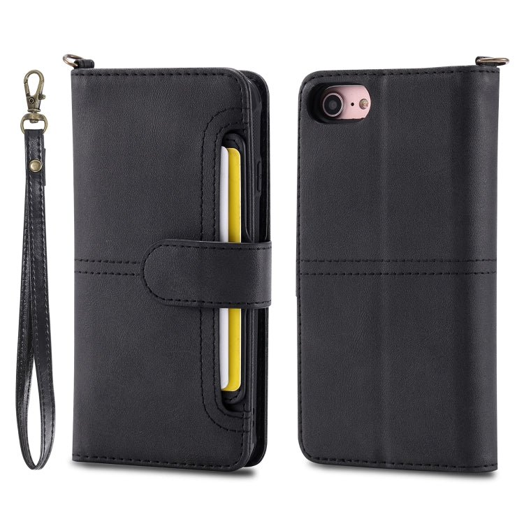Multifunctional Detachable Magnetic Horizontal Flip Leather Case with Card Slots & Holder & Wallet & Photo Frame, For iPhone 6 Plus / 7 Plus / 8 Plus, For iPhone 6 / 7 / 8, For iPhone 11, For iPhone 11 Pro