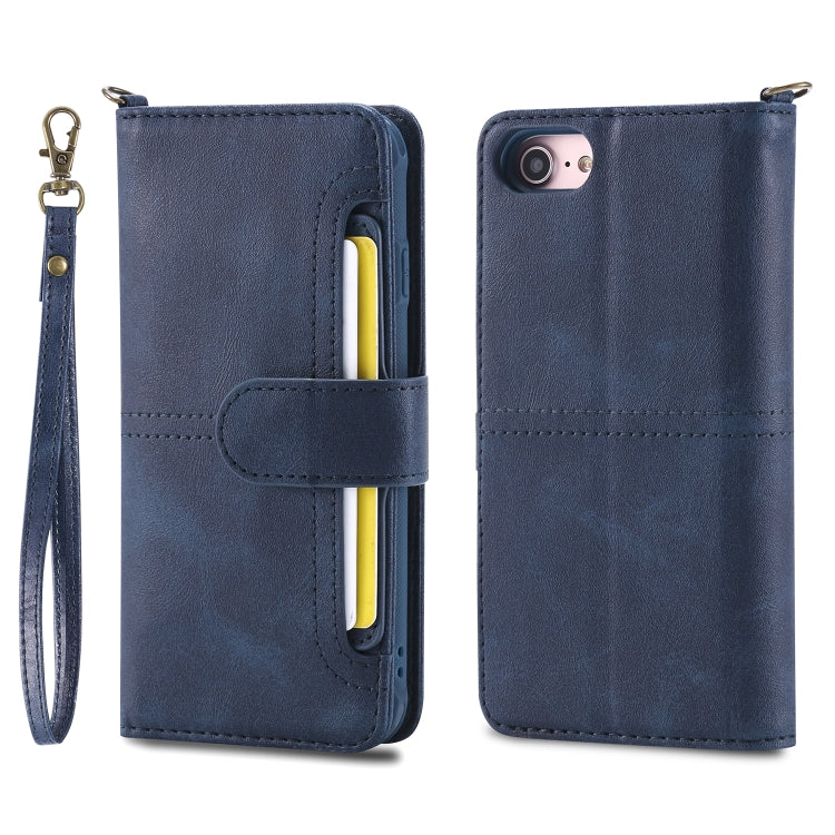Multifunctional Detachable Magnetic Horizontal Flip Leather Case with Card Slots & Holder & Wallet & Photo Frame, For iPhone 6 Plus / 7 Plus / 8 Plus, For iPhone 6 / 7 / 8, For iPhone 11, For iPhone 11 Pro