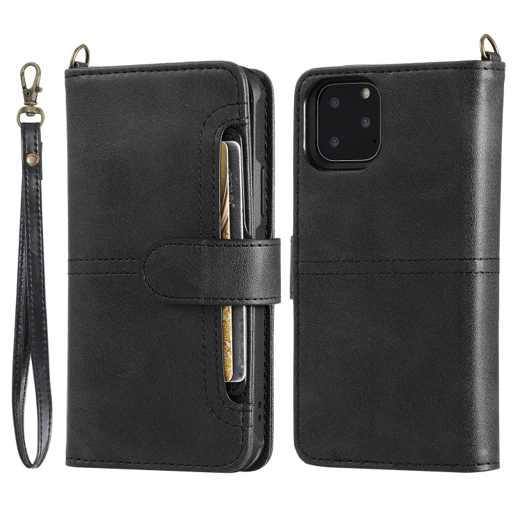 Multifunctional Detachable Magnetic Horizontal Flip Leather Case with Card Slots & Holder & Wallet & Photo Frame, For iPhone 6 Plus / 7 Plus / 8 Plus, For iPhone 6 / 7 / 8, For iPhone 11, For iPhone 11 Pro