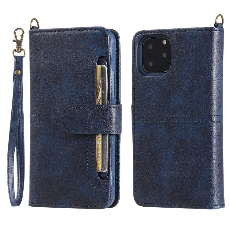 Multifunctional Detachable Magnetic Horizontal Flip Leather Case with Card Slots & Holder & Wallet & Photo Frame, For iPhone 6 Plus / 7 Plus / 8 Plus, For iPhone 6 / 7 / 8, For iPhone 11, For iPhone 11 Pro