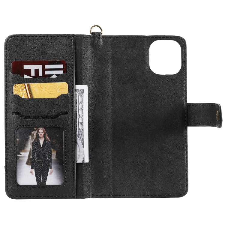 Multifunctional Detachable Magnetic Horizontal Flip Leather Case with Card Slots & Holder & Wallet & Photo Frame, For iPhone 11 Pro Max, For iPhone XR, For iPhone XS Max, For iPhone X / XS