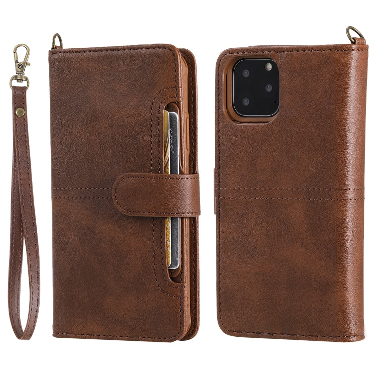 Multifunctional Detachable Magnetic Horizontal Flip Leather Case with Card Slots & Holder & Wallet & Photo Frame, For iPhone 11 Pro Max, For iPhone XR, For iPhone XS Max, For iPhone X / XS