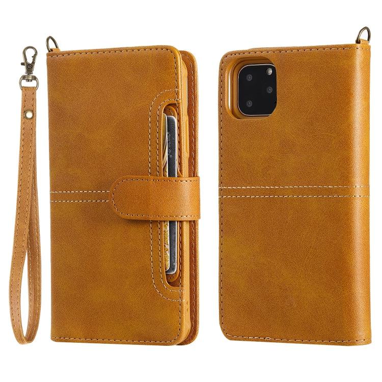 Multifunctional Detachable Magnetic Horizontal Flip Leather Case with Card Slots & Holder & Wallet & Photo Frame, For iPhone 11 Pro Max, For iPhone XR, For iPhone XS Max, For iPhone X / XS