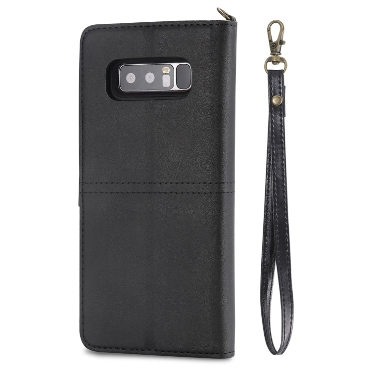 Multifunctional Detachable Magnetic Horizontal Flip Leather Case with Card Slots & Holder & Wallet & Photo Frame, For Galaxy Note 8, For Galaxy Note 10+, For Galaxy Note 10, For Galaxy S8+