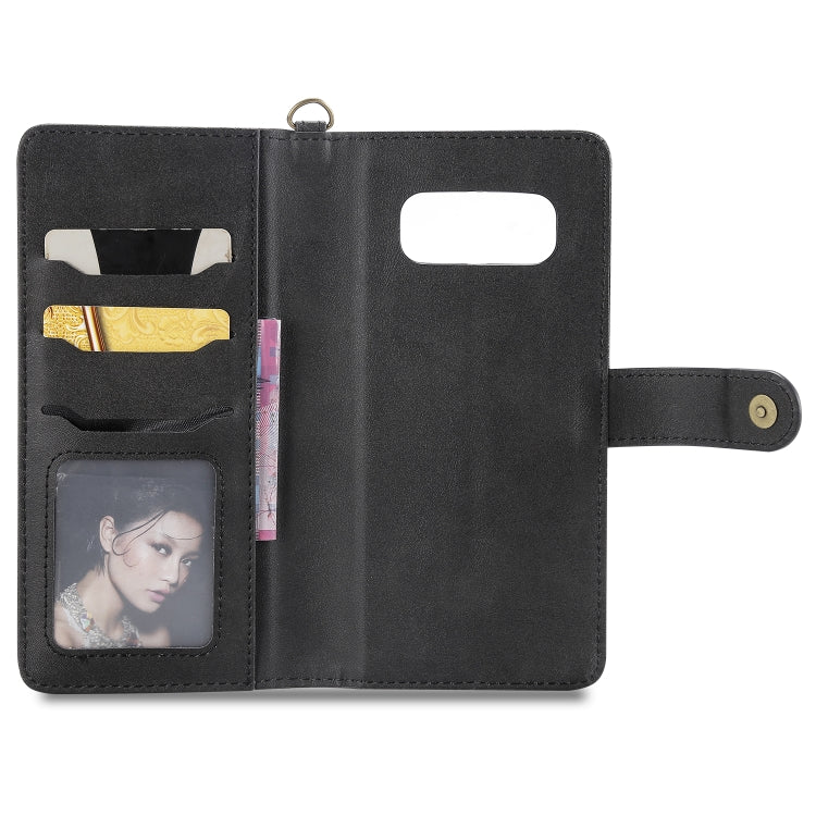 Multifunctional Detachable Magnetic Horizontal Flip Leather Case with Card Slots & Holder & Wallet & Photo Frame, For Galaxy Note 8, For Galaxy Note 10+, For Galaxy Note 10, For Galaxy S8+