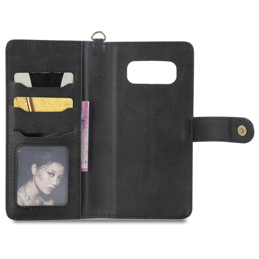 Magnetic leather flip case for Galaxy Note 10+ with stand holder for hands-free viewing