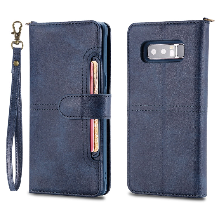 Multifunctional Detachable Magnetic Horizontal Flip Leather Case with Card Slots & Holder & Wallet & Photo Frame, For Galaxy Note 8, For Galaxy Note 10+, For Galaxy Note 10, For Galaxy S8+