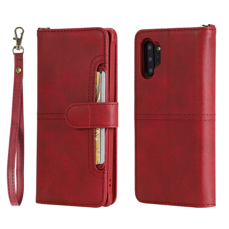 Multifunctional Detachable Magnetic Horizontal Flip Leather Case with Card Slots & Holder & Wallet & Photo Frame, For Galaxy Note 8, For Galaxy Note 10+, For Galaxy Note 10, For Galaxy S8+