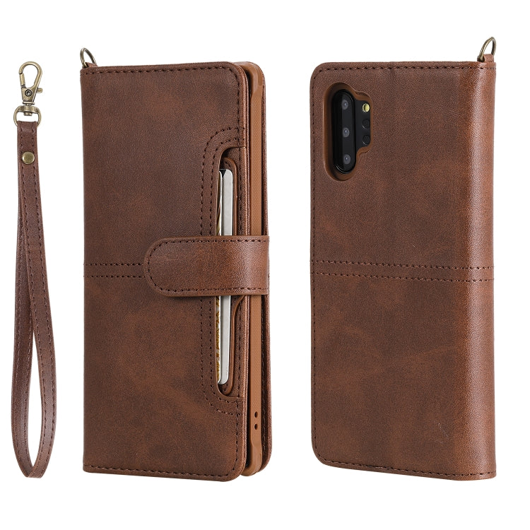 Multifunctional Detachable Magnetic Horizontal Flip Leather Case with Card Slots & Holder & Wallet & Photo Frame, For Galaxy Note 8, For Galaxy Note 10+, For Galaxy Note 10, For Galaxy S8+