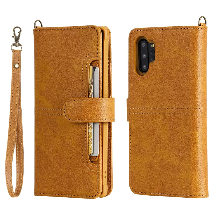 Multifunctional Detachable Magnetic Horizontal Flip Leather Case with Card Slots & Holder & Wallet & Photo Frame, For Galaxy Note 8, For Galaxy Note 10+, For Galaxy Note 10, For Galaxy S8+