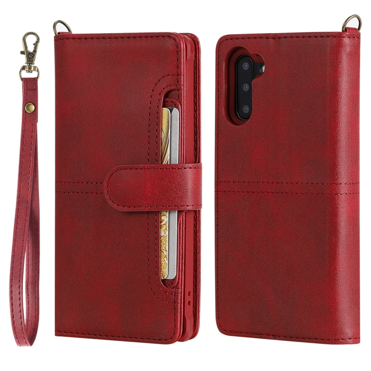Multifunctional Detachable Magnetic Horizontal Flip Leather Case with Card Slots & Holder & Wallet & Photo Frame, For Galaxy Note 8, For Galaxy Note 10+, For Galaxy Note 10, For Galaxy S8+