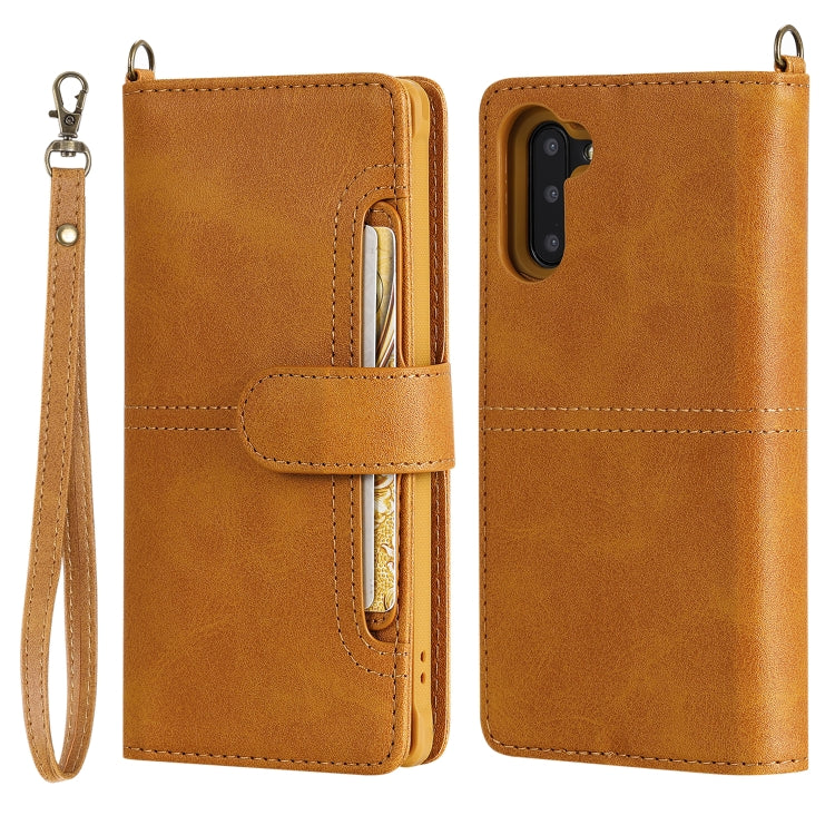 Multifunctional Detachable Magnetic Horizontal Flip Leather Case with Card Slots & Holder & Wallet & Photo Frame, For Galaxy Note 8, For Galaxy Note 10+, For Galaxy Note 10, For Galaxy S8+