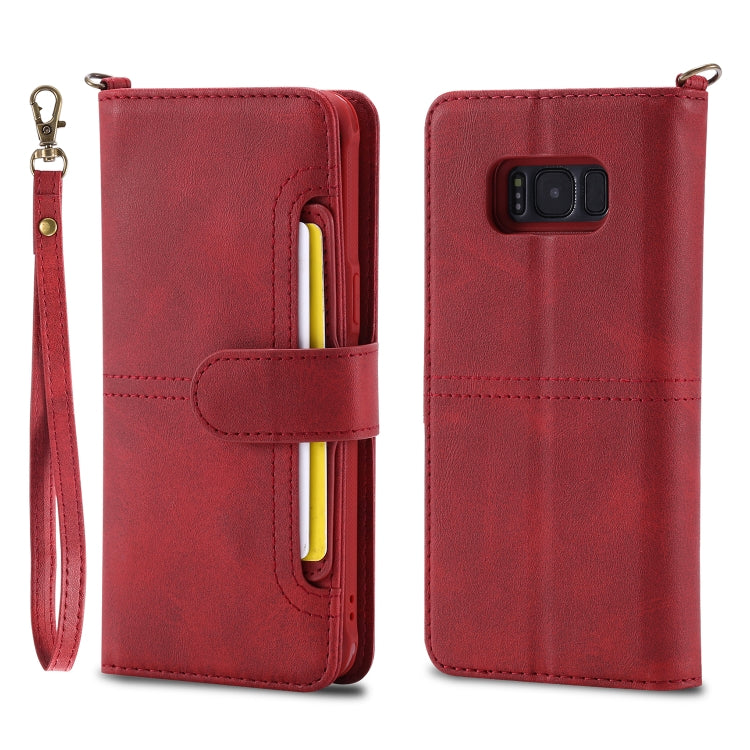 Multifunctional Detachable Magnetic Horizontal Flip Leather Case with Card Slots & Holder & Wallet & Photo Frame, For Galaxy Note 8, For Galaxy Note 10+, For Galaxy Note 10, For Galaxy S8+