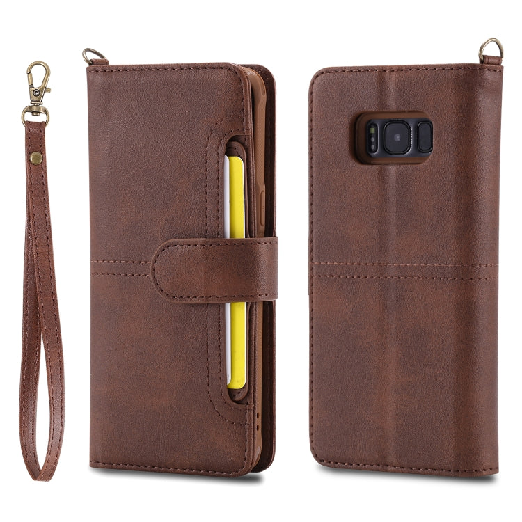 Multifunctional Detachable Magnetic Horizontal Flip Leather Case with Card Slots & Holder & Wallet & Photo Frame, For Galaxy Note 8, For Galaxy Note 10+, For Galaxy Note 10, For Galaxy S8+