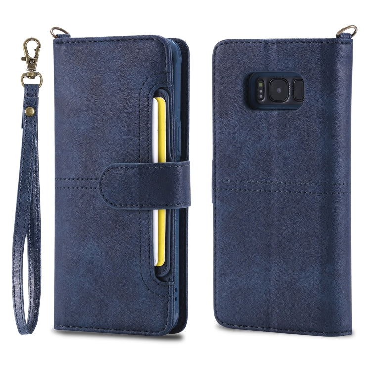 Multifunctional Detachable Magnetic Horizontal Flip Leather Case with Card Slots & Holder & Wallet & Photo Frame, For Galaxy Note 8, For Galaxy Note 10+, For Galaxy Note 10, For Galaxy S8+