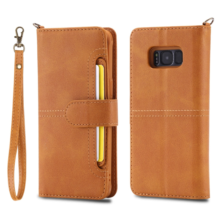 Multifunctional Detachable Magnetic Horizontal Flip Leather Case with Card Slots & Holder & Wallet & Photo Frame, For Galaxy Note 8, For Galaxy Note 10+, For Galaxy Note 10, For Galaxy S8+